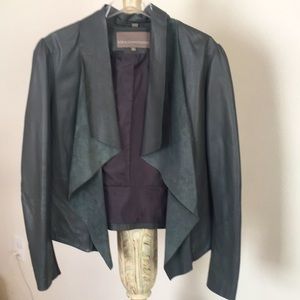 Bod & Christensen Leather Blazer